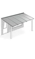 Polycarbonaat dak