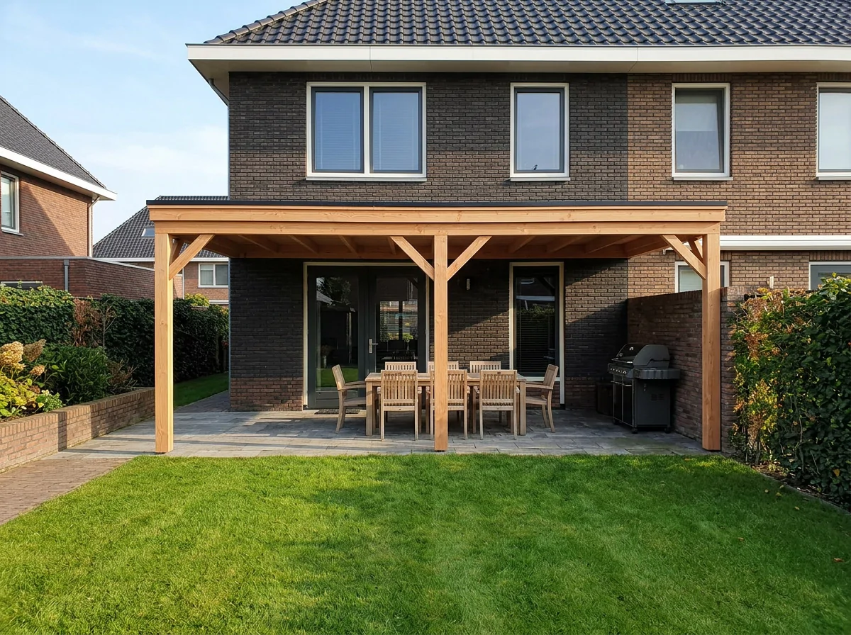 Overkapping aan huis